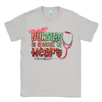 Moon Dust Nursing is a work of heart Classic Tee - CowGirlArtShop