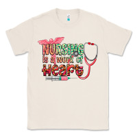Natural Nursing is a work of heart Classic Tee - CowGirlArtShop