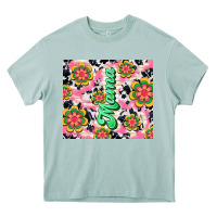 Arona mama with hippie daisies Heavy Core Tee - TumblerDesignByShophia