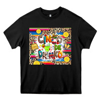 Black Cinco de drinko Heavy Core Tee - RanaPortraitStore