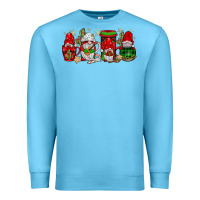 Ocean Blue christmas mexican gnomies coffee Premium Sweatshirt - JahusDesignShop