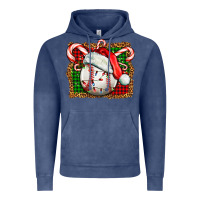 Vintage Denim baseball christmas Vintage Hoodie - FaDigitalArtStudio