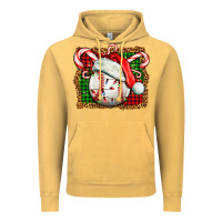 Vintage Mustard baseball christmas Vintage Hoodie - FaDigitalArtStudio