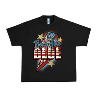 Black Back the blue Urban Heavy Tee - FaDigitalArtStudio