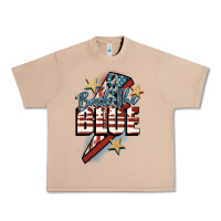 Burro Back the blue Urban Heavy Tee - FaDigitalArtStudio