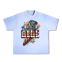 Grape Ice Back the blue Urban Heavy Tee - FaDigitalArtStudio