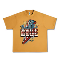 Peanut Butter Back the blue Urban Heavy Tee - FaDigitalArtStudio