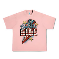 Salmon Back the blue Urban Heavy Tee - FaDigitalArtStudio