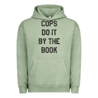 Pigment Oil Green cops do it by the book 1988, halloween Urban Hoodie - DesigneFamous