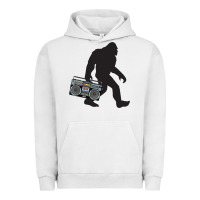 Pigment Lunar Rock bigfoot beatbox boom box retro   bigfoot boom box Urban Hoodie - DesigneFamous