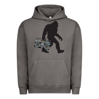 Pigment Tornado bigfoot beatbox boom box retro   bigfoot boom box Urban Hoodie - DesigneFamous