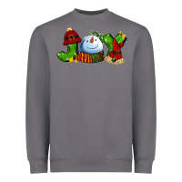 Storm joy for christmas with snowman Heavyweight Sweatshirt - AdoDesignShop