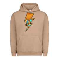 Pigment Burro Lightning Bolt Urban Hoodie - JahusDesignShop
