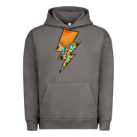Pigment Tornado Lightning Bolt Urban Hoodie - JahusDesignShop