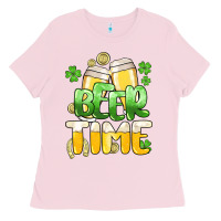 St.patrick's Beer Time Ladies Tee | Teevron