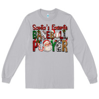Moon Dust santa's favorite baseball player for christmas Long Sleeve Tee - FaDigitalArtStudio