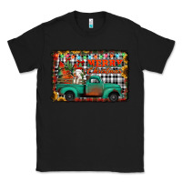Black merry christmas farm truck Classic Tee - Jasminsmagicworld