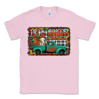 Bubblegum Pink merry christmas farm truck Classic Tee - Jasminsmagicworld