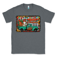 Charcoal Heather merry christmas farm truck Classic Tee - Jasminsmagicworld