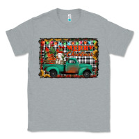 Heather Grey merry christmas farm truck Classic Tee - Jasminsmagicworld