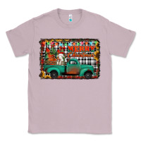 Lilac merry christmas farm truck Classic Tee - Jasminsmagicworld