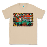 Mushroom merry christmas farm truck Classic Tee - Jasminsmagicworld