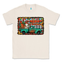 Natural merry christmas farm truck Classic Tee - Jasminsmagicworld
