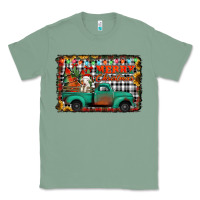 Sage merry christmas farm truck Classic Tee - Jasminsmagicworld