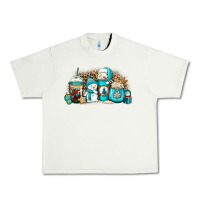Pistachio winter snowman coffee cups Urban Heavy Tee - Jasminsmagicworld