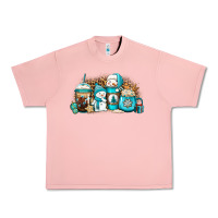 Salmon winter snowman coffee cups Urban Heavy Tee - Jasminsmagicworld