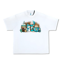 White winter snowman coffee cups Urban Heavy Tee - Jasminsmagicworld