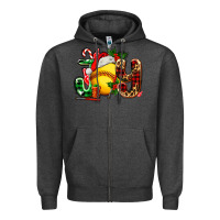 Charcoal Heather joy with softball Zipper Hoodie - AdoDesignShop
