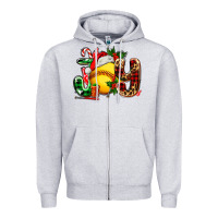 Heather Grey joy with softball Zipper Hoodie - AdoDesignShop
