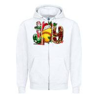 White joy with softball Zipper Hoodie - AdoDesignShop