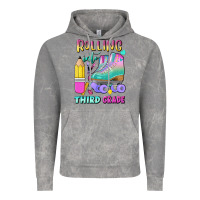 Cloud Rock rolling into third grade Vintage Hoodie - BundleAndBundleShop