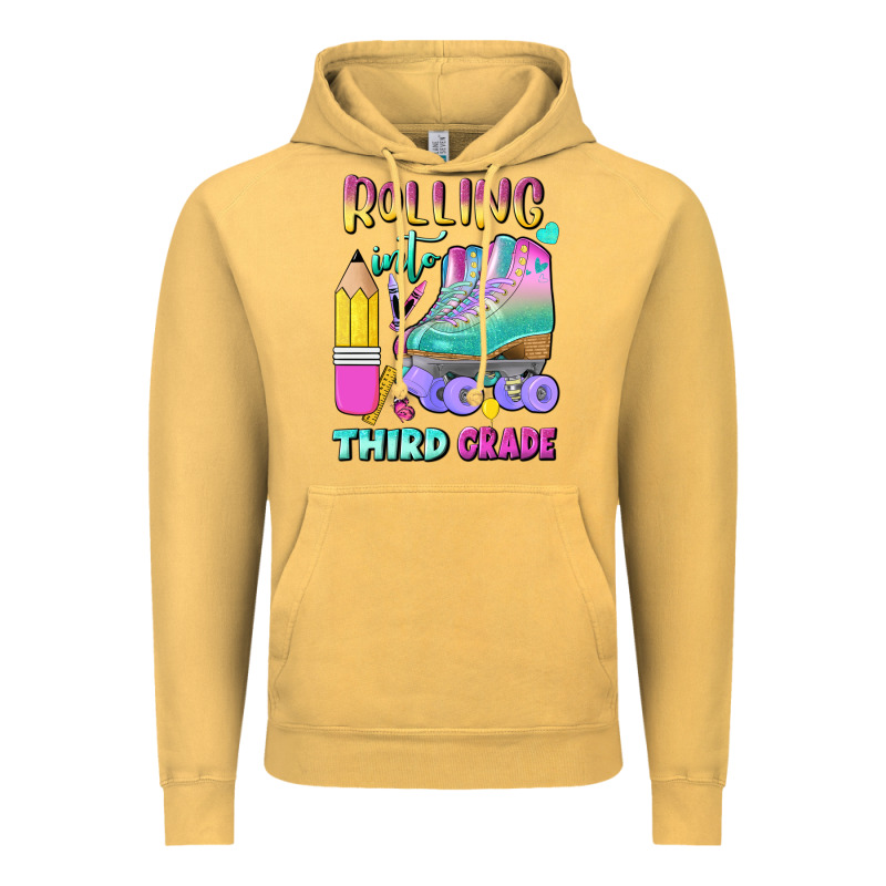Rolling Into Third Grade Vintage Hoodie by BundleAndBundleShop | Teevron