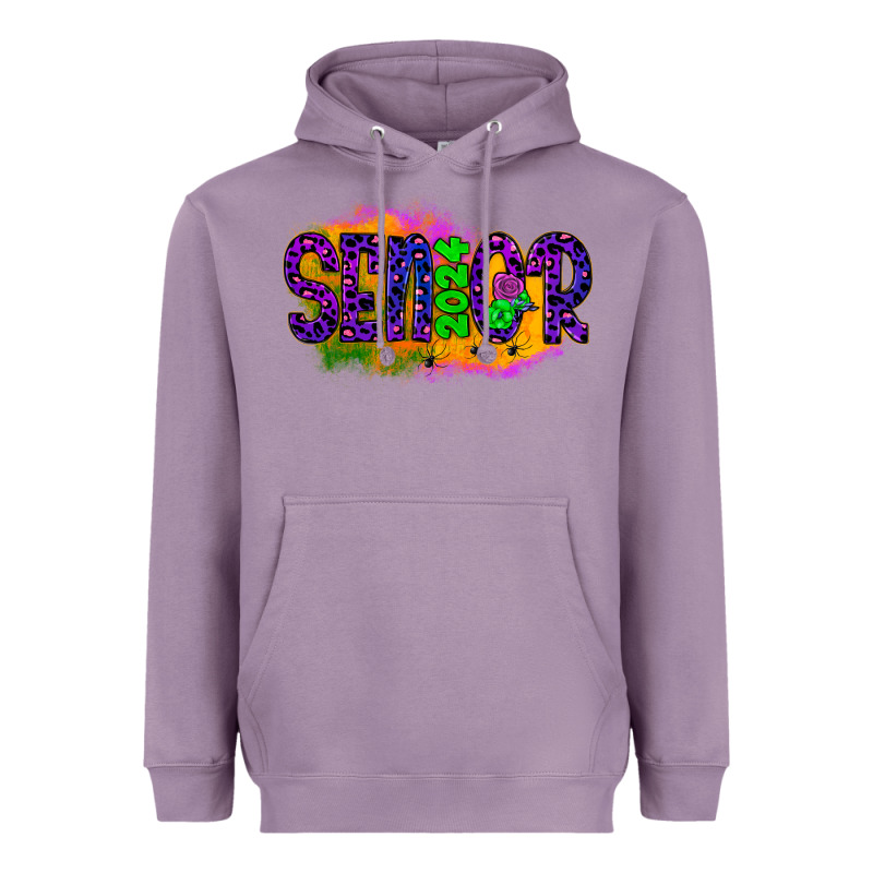 Senior 2024 Halloween Heavyweight Hoodie by JahusDesignShop | Teevron