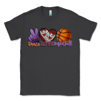 Smoke peace love basketball Classic Tee - HowdyJamesFarm