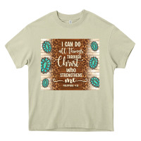 Mossy i can do all things through christ who strengthens Heavy Core Tee - TumblerDesignByShophia