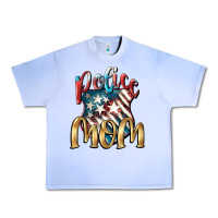 Grape Ice Police Mom Urban Heavy Tee - FaDigitalArtStudio