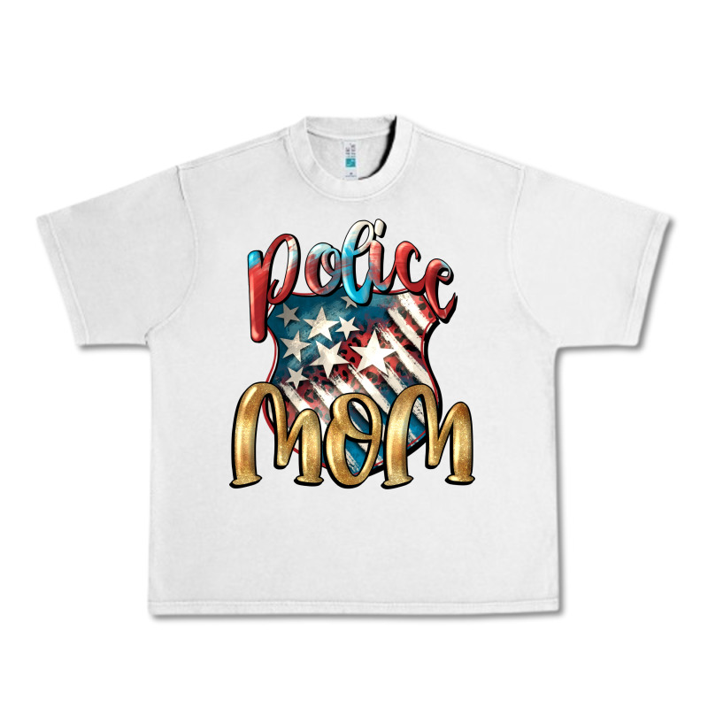 Police Mom Urban Heavy Tee by FaDigitalArtStudio | Teevron