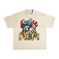Sandshell Police Mom Urban Heavy Tee - FaDigitalArtStudio