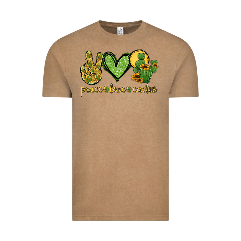 Peace Love Cactus Vintage Tee by Jasminsmagicworld | Teevron