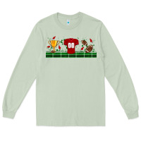 Matcha trophy cup american football uniform libbey glass Long Sleeve Tee - BundleAndBundleShop