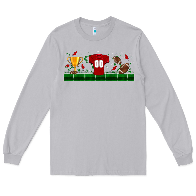 Trophy Cup American Football Uniform Libbey Glass Long Sleeve Tee by BundleAndBundleShop | Teevron
