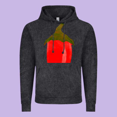 Chilli Pepper Fa Element Vintage Hoodie Designed By Fadigitalartstudio