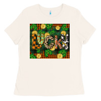 Bone st patricks day lucky clover and coins Ladies Tee - CowGirlArtShop