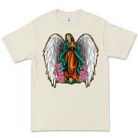 Bone Angel Wing Lady of Guadalupe Premium Tee - Jasminsmagicworld