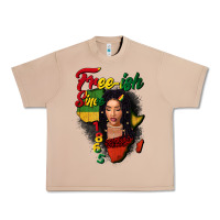 Burro Free-ish since 1865 black woman Urban Heavy Tee - FaDigitalArtStudio
