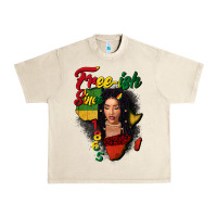 Sandshell Free-ish since 1865 black woman Urban Heavy Tee - FaDigitalArtStudio